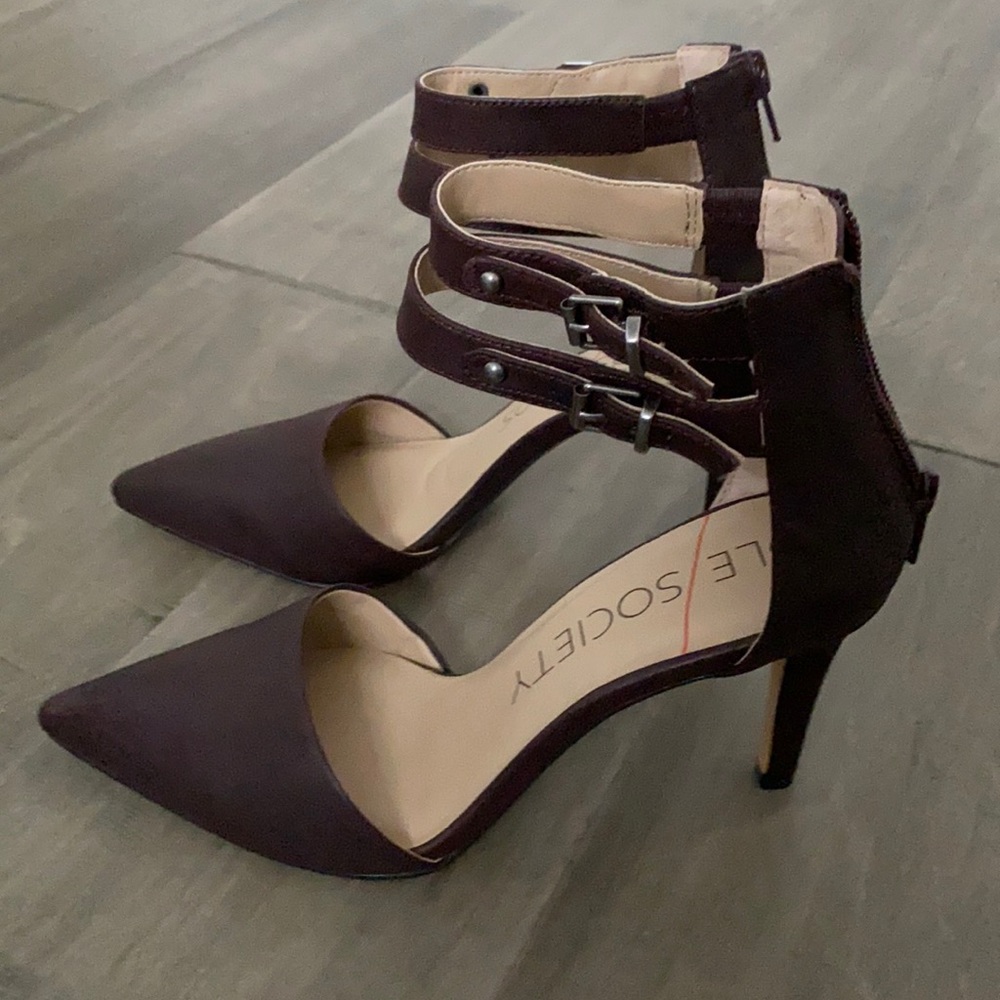 Dark wine heels